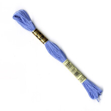 DMC 117MC-3839 Borduurgaren, Katoen, 3839 Blauw, 8 Meter