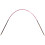 KNIT PRO Symfonie: Fixed Circular Knitting Pins: 25cm x 2.00mm  2mm 1