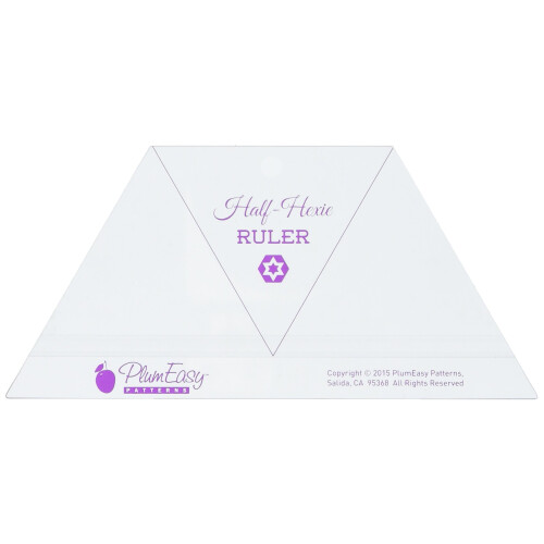 PlumEasy Patterns Half-Hexie Lineal