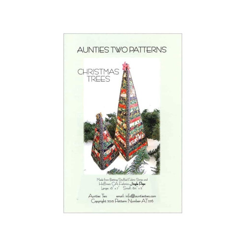 EE Aunties Two Christmas Trees pattern