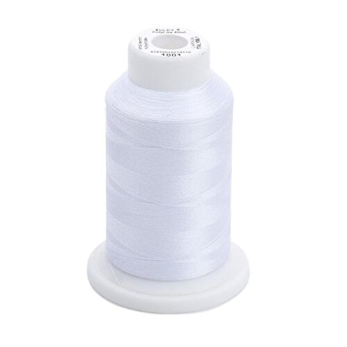 Sulky Of America 60wt Solid Polylite Thread 1650 yd Bright White