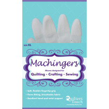 Machingers Quilting Support Gloves for Free-Motion Sewing by Quilters Touch (Extra Large)
