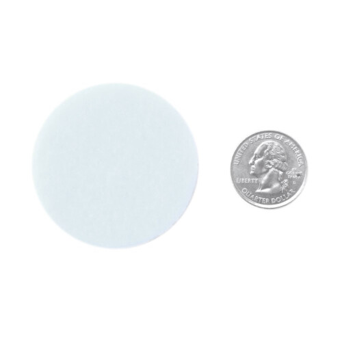 Círculos de Feltro Branco (2 Polegadas - 44pc) 2