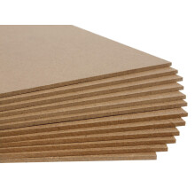 Jack Richeson Medium Density Untempered Hardboard (12 Pack) 6x6