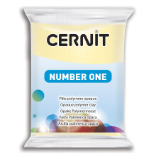 Cernit Number one Clay 56g-Vanilla 7 x 5.5 x 1.5 cm 56 gram