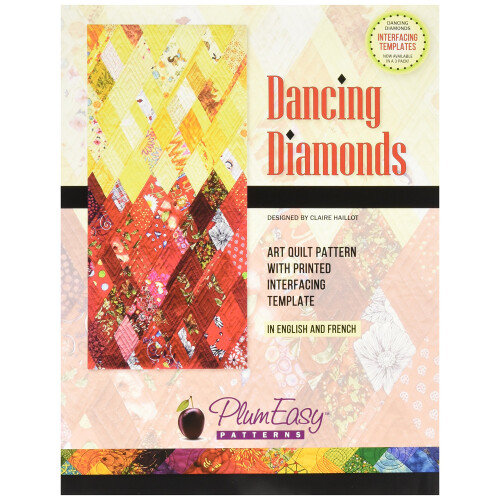 Modello per trapunta artistica ""Diamonds Dancing""