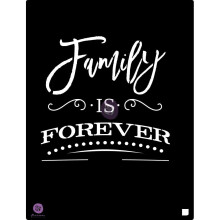 Prima Marketing 9,5 x 12 Schablone: Familie ist.