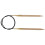 Βελόνες πλεξίματος KnitPro Basix Birch 150cm, Φυσικές, από ξύλο σημύδας, 3.5mm 1