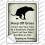 Smart Blonde P-1774s-XL Keep Off Grass Novelty Rectangle Sticker Decal - Extra Large 1