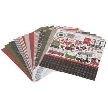 Carta Bella Paper Company CBCD58016 Weihnachtsliefer-Sammelset