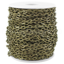 CleverDelights 5x7mm kbellnc - antik bronz sznu - 30 lb