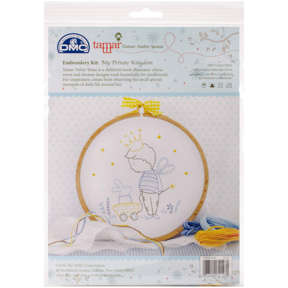 DMC TMREMB4 My Private Kingdom Charles Craft/Tamar Embroidery Kit