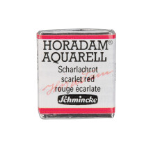 Schmincke - HORADAM AQUARELL - Tintas de Água Artísticas, 363 Vermelho Escarlate, 1/2 pan