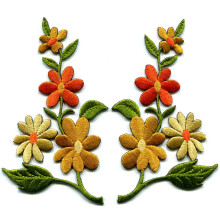 Oran ovo-zlat div kvety, p rov kvetinov boho vy van aplik cie, na ehlovacie n ivky S-1265