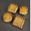 Set van 4 mini-bloemstukken Kenzan 2