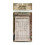 Baseboards - Recuperados por Tim Holtz Idea-ology, Dois - 3 x 5 Polegadas e Dois - 4 x 6 Polegadas, 4 Baseboards (TH93556) 3