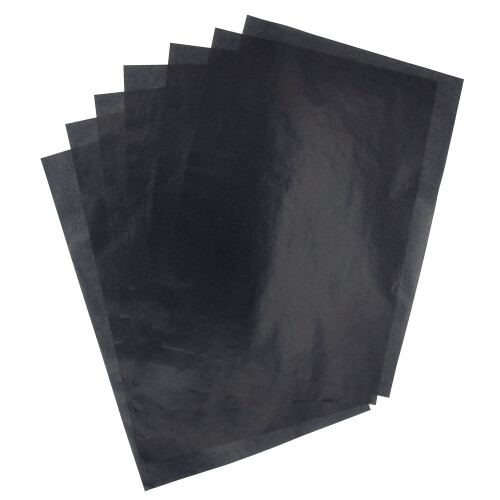 50 Folhas de Papel Carbono de Transferência Grafite (9 x 13 Polegadas) - para Desenhos e Fotos 1