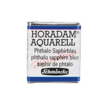 Schmincke - HORADAM AQUARELL - akwarele najlepszych artystów 477 Phthalo Sapphire Blue 14 477 044 1/2 patelni
