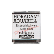 Schmincke - HORADAM AQUARELL - Akwarele najlepszych artystów 791 Mars Black 14 791 044 1/2 patelni