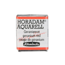 Schmincke - HORADAM AQUARELL - akwarele najlepszych artystów 341 Geranium red 14 341 044 1/2 patelni