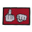 Kool Collectibles Middle Finger F U Iron On Patch - 1 Piece - Rectangular - Red - Minimalist Text - Rebellion 1