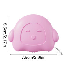 (Pink) Pet Shell Comb Stainless Steel Massage Dematting Tool For Dog Gentle Soft Cat Comb Hair Brush For Pet Puppy Kitten