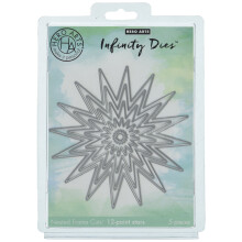 Hero Arts DI403 Infinity Dies 12-Point Stars Infinity