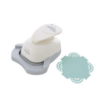 Bira Craft 1,5 tums doily Form Paper Craft Hrnstans fr scrapbooking (Doily Corner Punch)