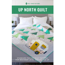 Patron de courtepointe Up North par Pen and Paper Patterns