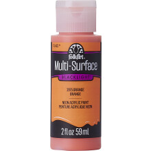 FolkArt Acrylfarbe f r mehrere Oberfl chen, Schwarzlicht, Neon, 2 oz (1 St ck), Orange