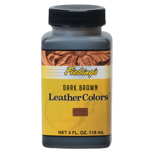 Fiebing's Leathercolors 4 oz.  Dark Brown
