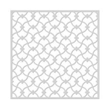 Hero Arts SA116 Schablonen, Scrollwork-Schablone