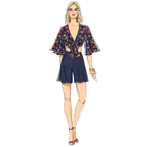 VOGUE PATTERNS Vogue Patterns Misses' Top S??t? ?a? ?a?te????a 6-8-10-12-14 ??????? 2