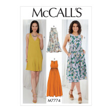 McCall's Patterns Misses' Kjoler sym?nster A5 (6-8-10-12-14) Multi