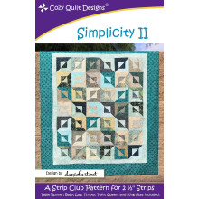 Modello Simplicity II di Cozy Quilt Designs