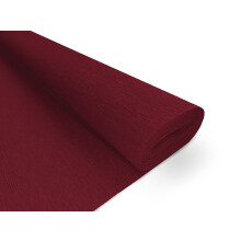 Interdruk - Crepe Paper Premium Quality 160 g/m2-108 mörkröd