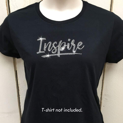 Inspire Bling para Professores Transferência de Cristal com Strass JCS 1