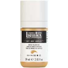 Liquitex Professional mjuk kroppsakrylfrg 59 ml (2-oz) flaska Neapel gul nyans