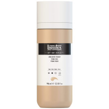Tinta acrlica profissional para corpo macio Liquitex 946ml (32 onas) Garrafa de titnio cru