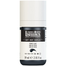 Tinta acrlica profissional para corpo macio Liquitex 59ml (2 onas) Garrafa Payne's Cinza