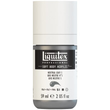 Liquitex Professional Soft Body Akrylfrg 59ml (2-oz) Flaska Neutral Gr 5