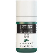 Tinta acrlica profissional para corpo macio Liquitex 59ml (2 onas) garrafa verde silenciado