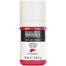 Tinta acrlica profissional para corpo macio Liquitex 59ml (2 onas) Garrafa Pyrrole Vermelho
