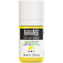 Tinta Acrílica Liquitex Professional Soft Body, 59ml (2-oz), Amarelo Claro Sem Cádmio
