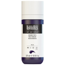 Tinta Acrílica Liquitex Profissional Soft Body, 237ml (8-oz), Roxo Dioxazina