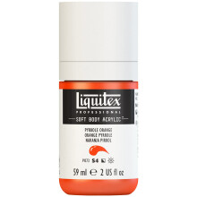 Tinta acrlica profissional para corpo macio Liquitex 59ml (2 onas) garrafa pirrol laranja