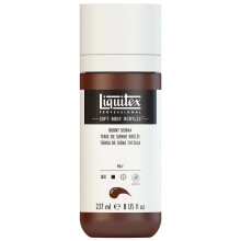 Liquitex Professional mjuk kroppsakrylfrg 237ml (8-oz) flaska brnd Sienna