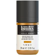 Liquitex Professional Acrylic Gouache Flacone da 59 ml (2 oz) Oro Brillante Iridescente