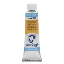 Tinta Aquarela Van Gogh, Tubo de 10ml, Amarelo Azo Médio 269
