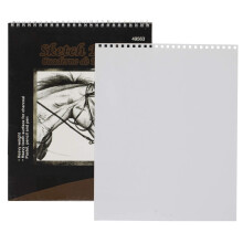 E-Clips 49563 8,5 x 10,5 inch schetsblok, zwaar gewicht, zwaar tandoppervlak, boek, 20 vellen, 8,5 x 10,5 inch, 1 boek